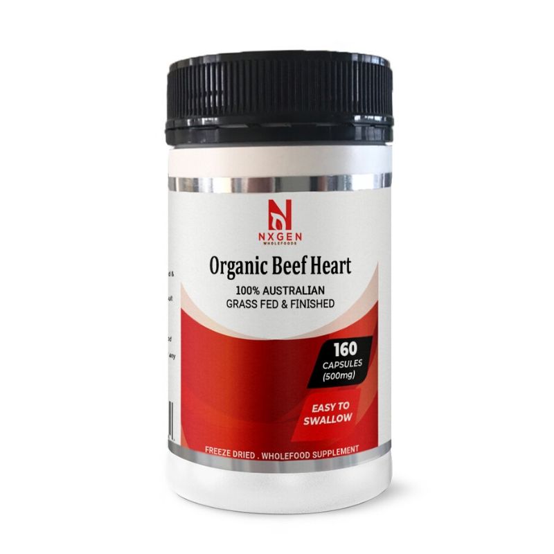 Beef Heart 160 Capsules